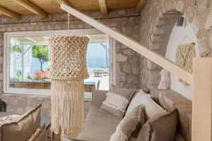 Summer Boutique Villa with a stunning sea view and a swimming pool - Provatas