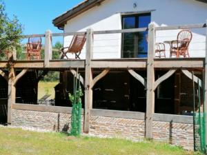 Maisons de vacances Maison de 3 chambres avec jardin amenage a Mezos : photos des chambres