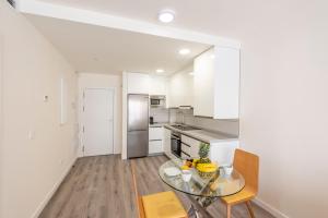 Modern apartment next to trainbus station