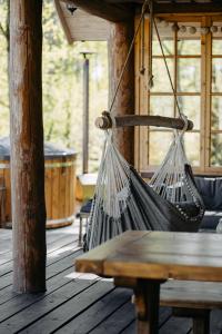 "Gaujmale" sauna house in nature