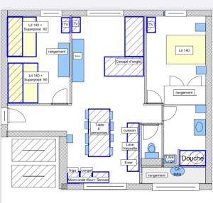 Appartements Appartement T3 a la Seyne sur mer : photos des chambres