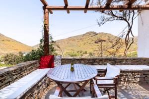 Traditional Village House On Kea