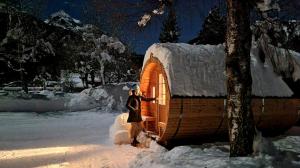 Sleeping Barrel room in Alpencamp Kärnten