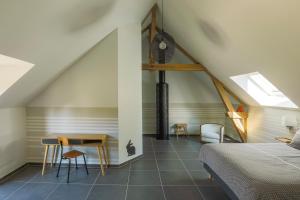 Villas Aux Petits Lapins de Sorval, sauna prive, fitness : photos des chambres