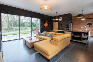 Villas Aux Petits Lapins de Sorval, sauna prive, fitness : photos des chambres