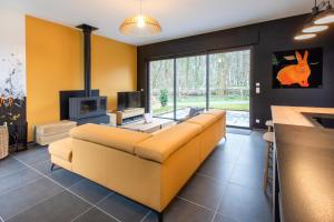 Villas Aux Petits Lapins de Sorval, sauna prive, fitness : photos des chambres