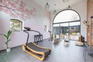 Villas Aux Petits Lapins de Sorval, sauna prive, fitness : photos des chambres