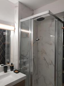 Appartements Joli 2 pieces sur le port avec piscine, terrasse, parking : photos des chambres