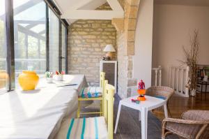 Maisons de vacances Treffiagat - Grande maison pour 9 - Jardin : photos des chambres