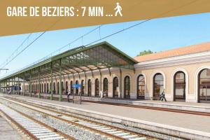 Appartements Centre Historique -FREE Parking-WIFI-NETFLIX-ZEN&COSY-SLEEPNTRIPBEZIERS : photos des chambres