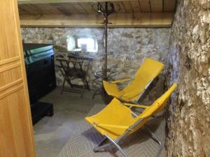 Maisons de vacances Maison de 2 chambres a Lanarce a 800 m de la plage avec sauna et jardin clos : photos des chambres