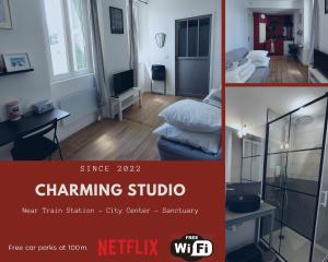 Appartements Charmant Studio proche Centre Ville et Gare : photos des chambres
