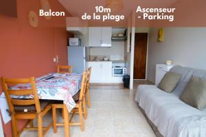 Appartement au pied de la plage - Balcon - Parking