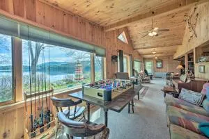 Waterfront Lake Pleasant Getaway with Kayaks, Grill! - Old Forge
