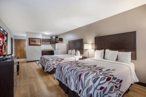  Suite with Two Queen Beds with Kitchen Non-Smoking room in Red Roof Inn & Suites Jacksonville NC