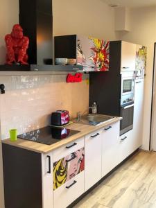 Maisons de vacances Maison avec garage Pop' Appart' : photos des chambres