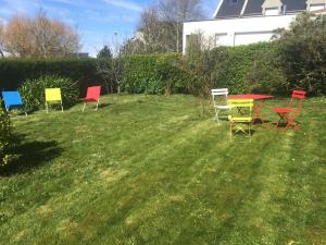 Maisons de vacances Apartment in Portsall with Stunning Sea View : photos des chambres