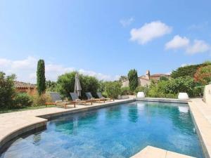 Maisons de vacances Majestic holiday home in Grimaud with private pool : photos des chambres