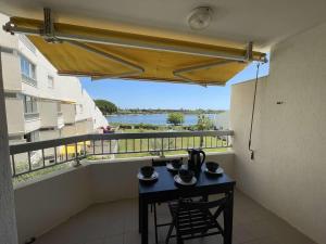 Deux pièces rénové avec terrasse, parking privé à Port Camargue - FR-1-250-173