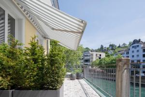 Suite with River View room in Limmathof Baden Hotel & Spa