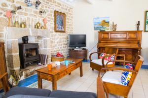 Maisons de vacances Maison pour 5 a Kerity les pieds dans l'eau : photos des chambres