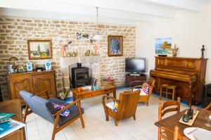 Maisons de vacances Maison pour 5 a Kerity les pieds dans l'eau : photos des chambres