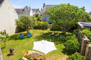 Maisons de vacances Maison pour 5 a Kerity les pieds dans l'eau : photos des chambres