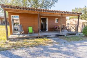 Campings Camping Nature L'Airial : Chalet 3 Chambres 