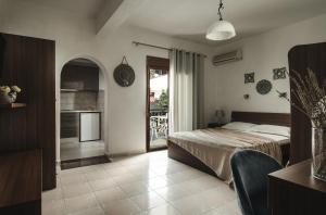 Family Studio (3 Adults + 1 Child) room in Tsamakdas House