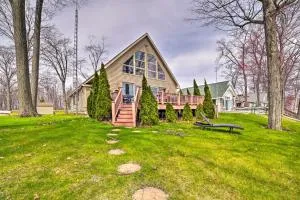 Waterfront Lake Huron Home - Private Beach! - Au Gres