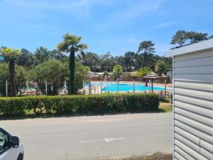 Mobil home camping Les ViVIERS Cap Ferret