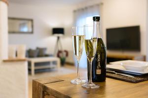 Apartment Schafbergblick mit Balkon