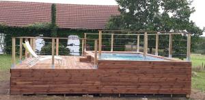 Maisons de vacances Gite des Grands Narreaux : Maison 4 Chambres
