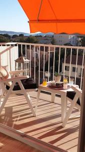 Appartements Le Doux voyage T3, vue Mer, Wi Fi, PARKING gratuit : photos des chambres