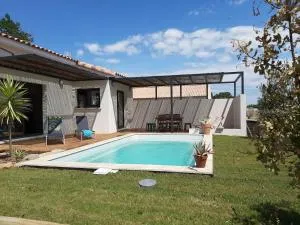 Cosy villa in Sainte Valière with private pool - Ginestas