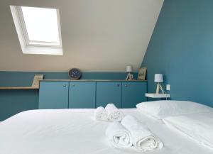 Maisons de vacances Charmante maison au Port de Sainte Marine : photos des chambres