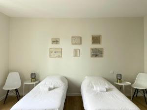 Maisons de vacances Charmante maison au Port de Sainte Marine : photos des chambres