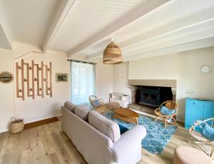 Maisons de vacances Charmante maison au Port de Sainte Marine : photos des chambres