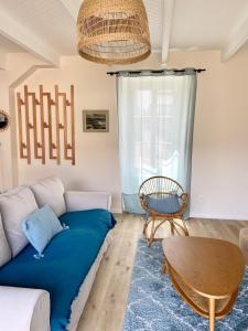 Maisons de vacances Charmante maison au Port de Sainte Marine : photos des chambres