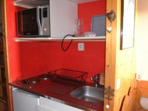 Studio ski Arc 1800 pour 3 pers, animaux admis, wifi - FR-1-411-124