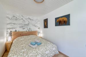 Appartements Le Petit Balcon avec vue sur le Mont-Blanc 2 etoiles : photos des chambres