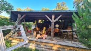 La roulotte au coeur du maquis