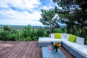 Appartements Studio Panoramic with the pool near Saint Victoire Aix en Provence : photos des chambres