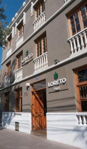 Hotel Loreto hotel, 
Santiago, Chile.
The photo picture quality can be
variable. We apologize if the
quality is of an unacceptable
level.