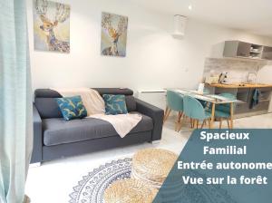 Appartements L'escapade.T2 ☆ Jardin ☆ Spacieux ☆ Calme : Appartement 1 Chambre