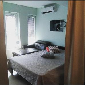 Charming apart with a big terrase and fireplace