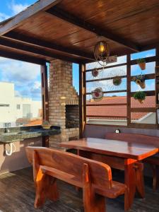 Relaxe na banheira de hidromassagem com vista mar