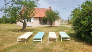 Maisons de vacances Le Champ des Fougeres : photos des chambres