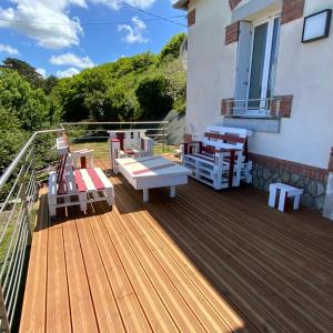 Magnifique villa face à la plage de Pors Peron