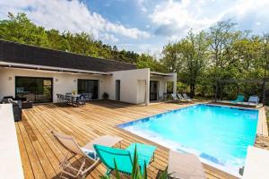 Villas Villa Blanche, Contemporary, Cathars, Couiza, Carcassonne : photos des chambres